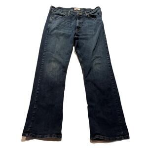 Wrangler Vintage Jeans Men’s 36x30 Blue Relaxed Boot Cut Denim Travel Outdoor